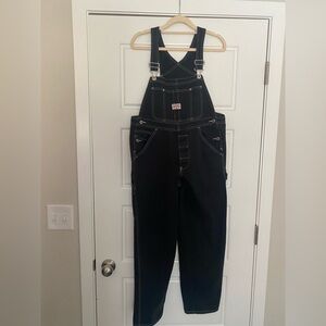 Old Navy Charcoal Dungarees Vintage